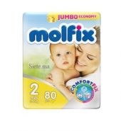MOLFIX- Nr2 Couches bébé mini 80 unités