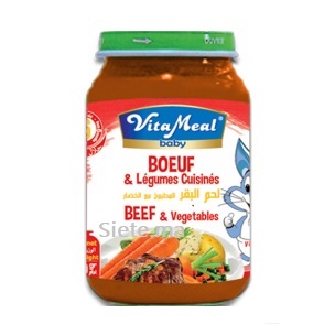 Bœuf Et Légumes Cuisinés VitaMeal 200g
