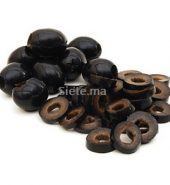 Olives noires en rondelles (200g)